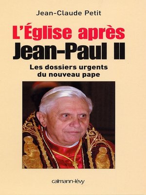 cover image of L'Eglise après Jean-Paul II